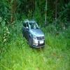 Kradziony samochód odnaleziony w lesie